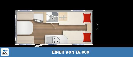 Bürstner Premio  460 TL Aufl.:1700KG; MJ: 2023; 2 Pak. Top Ausstattun