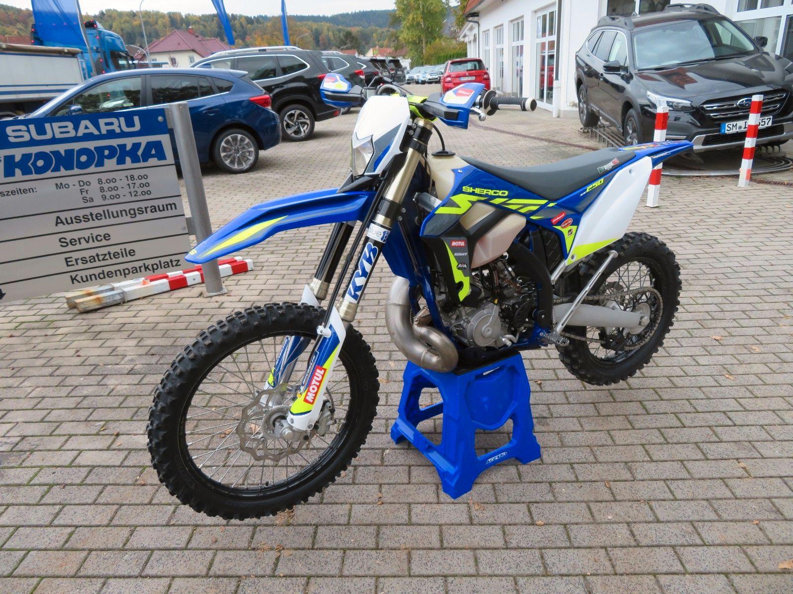 SHERCO 250 SE Factory 2022 Motor+Fahrwerk neu