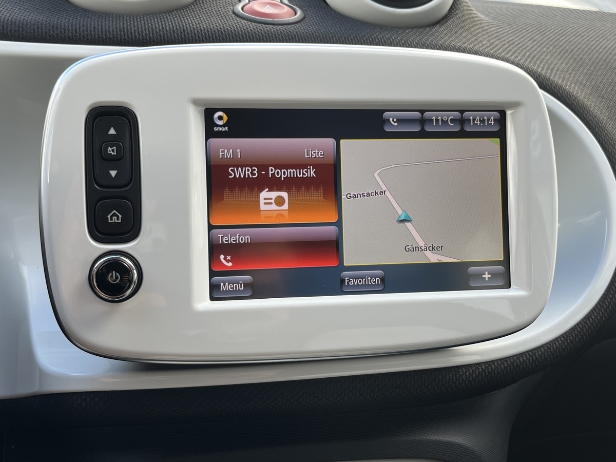 Smart ForFour passion NAVI // FALTDACH // Klima