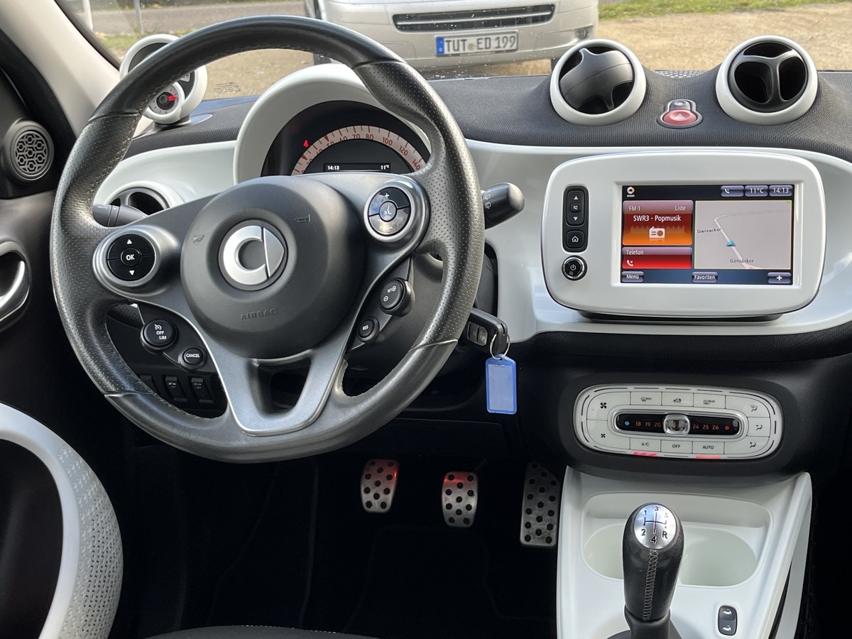 Smart ForFour passion NAVI // FALTDACH // Klima