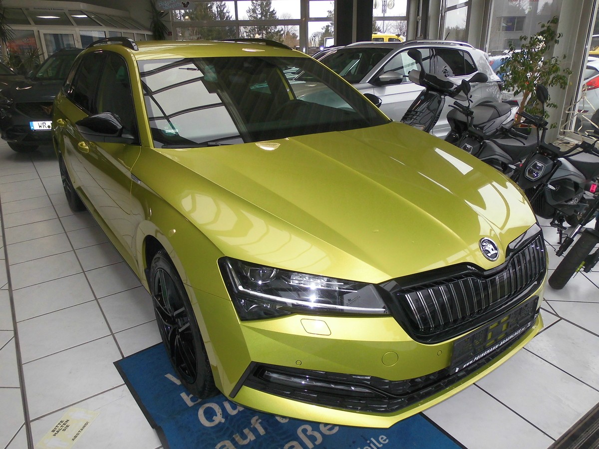 Skoda Superb Sportline iV DSG, AHK, Standklima, 2,5 J. Garantie