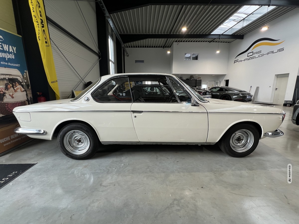 BMW 2000 CS Leder Neu+H abgenommen+vieles neu!!!