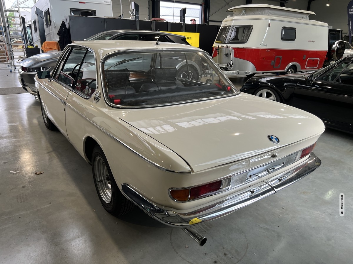 BMW 2000 CS Leder Neu+H abgenommen+vieles neu!!!