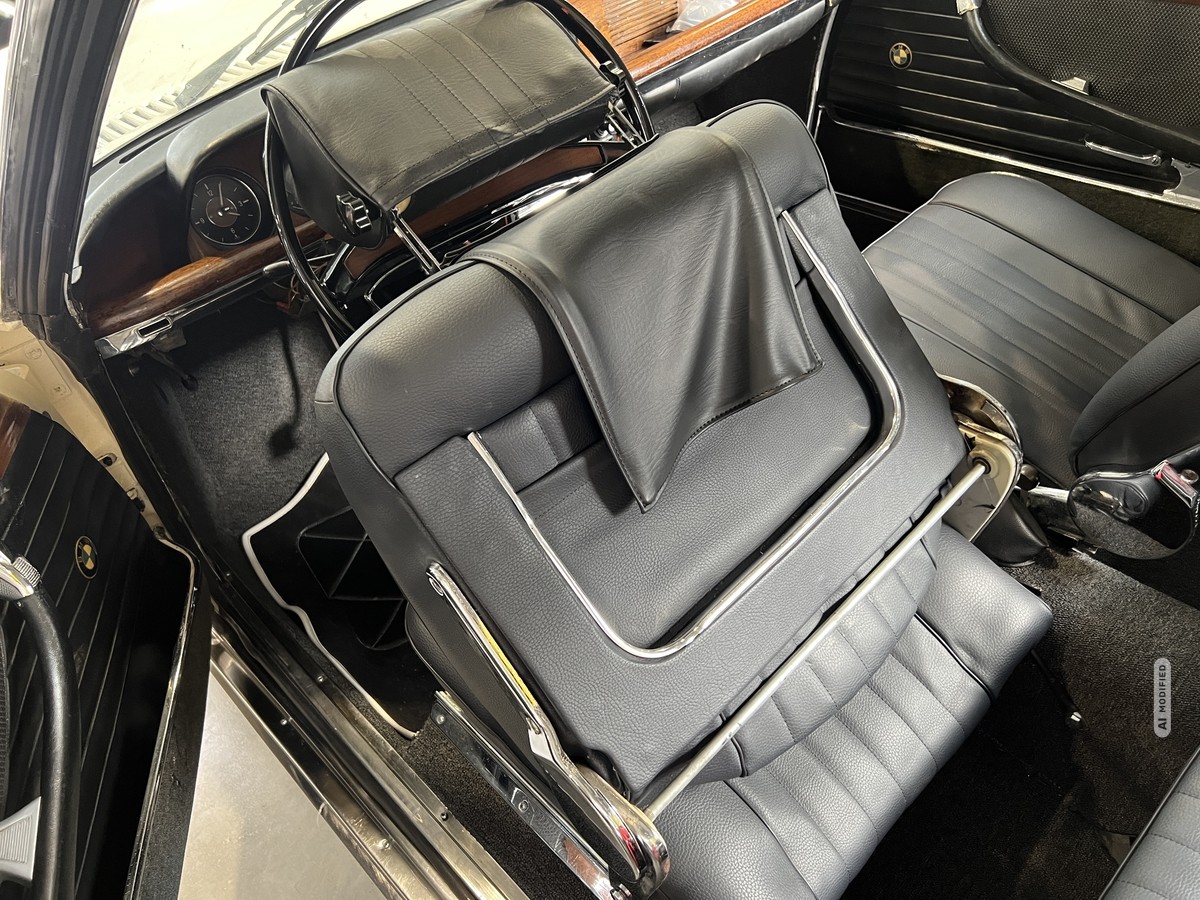 BMW 2000 CS Leder Neu+H abgenommen+vieles neu!!!