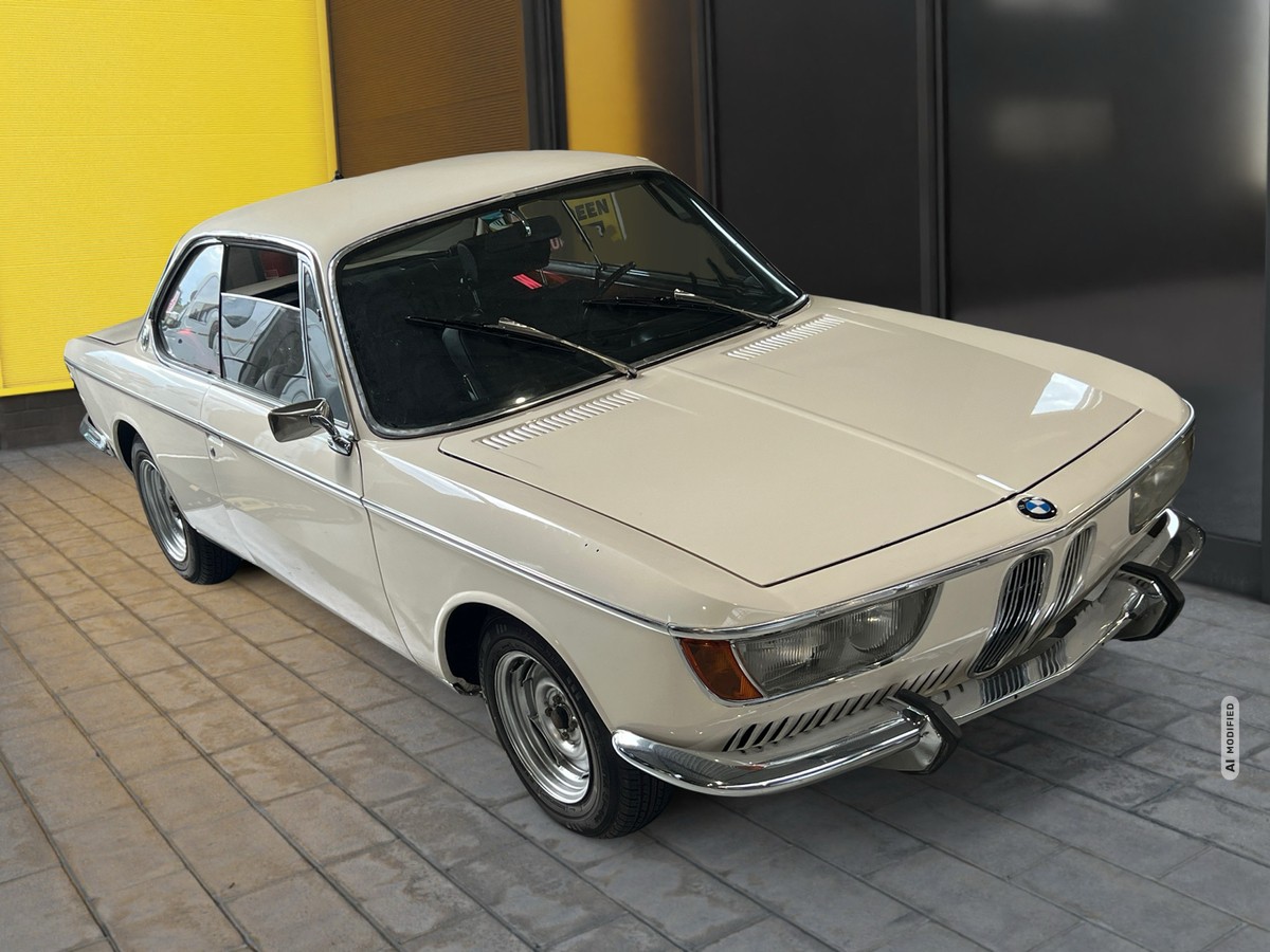 BMW 2000 CS Leder Neu+H abgenommen+vieles neu!!!