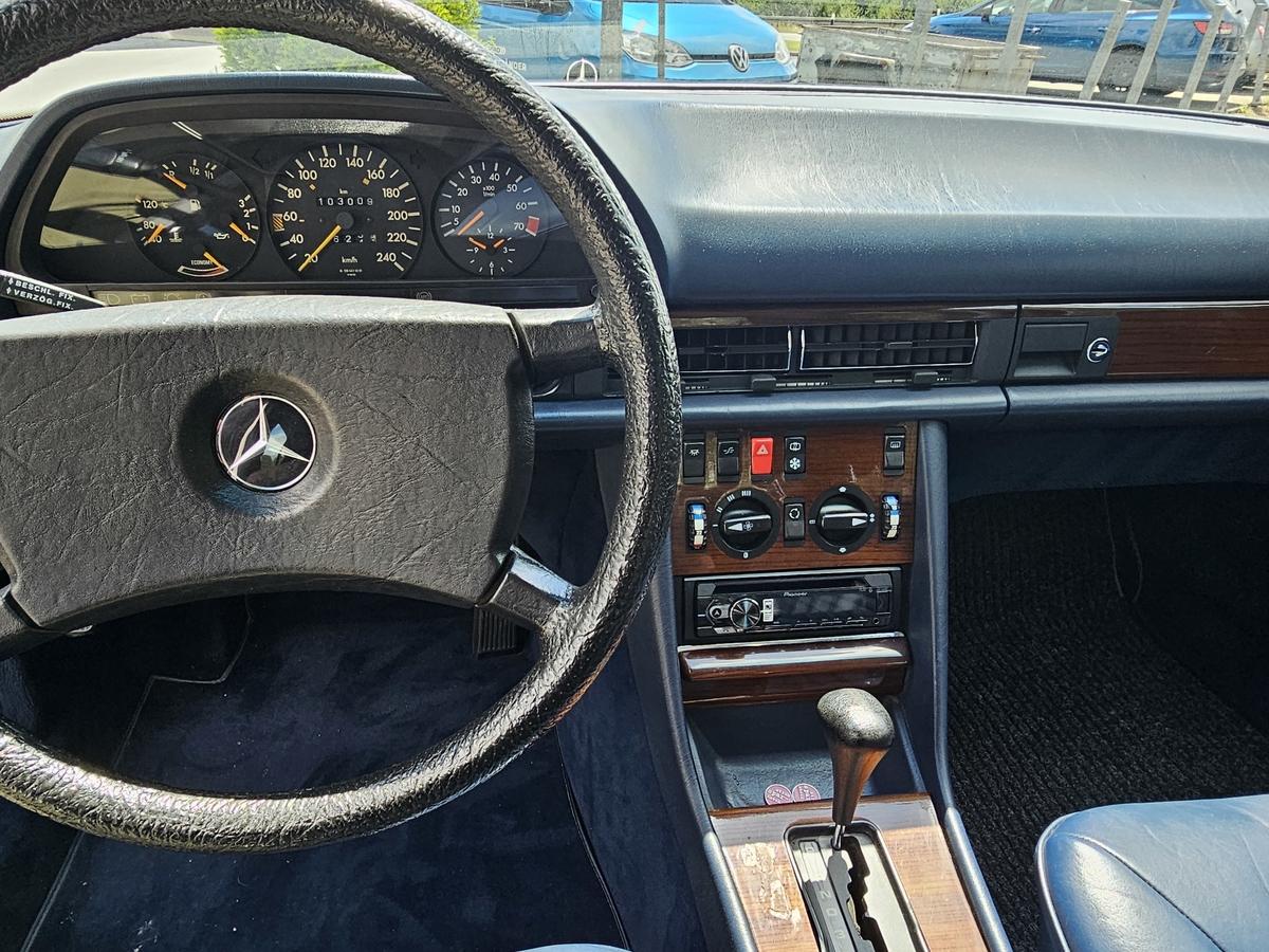 Mercedes-Benz S 280 S-Klasse W126 280SE, Automatik, Leder, H-Zulassung
