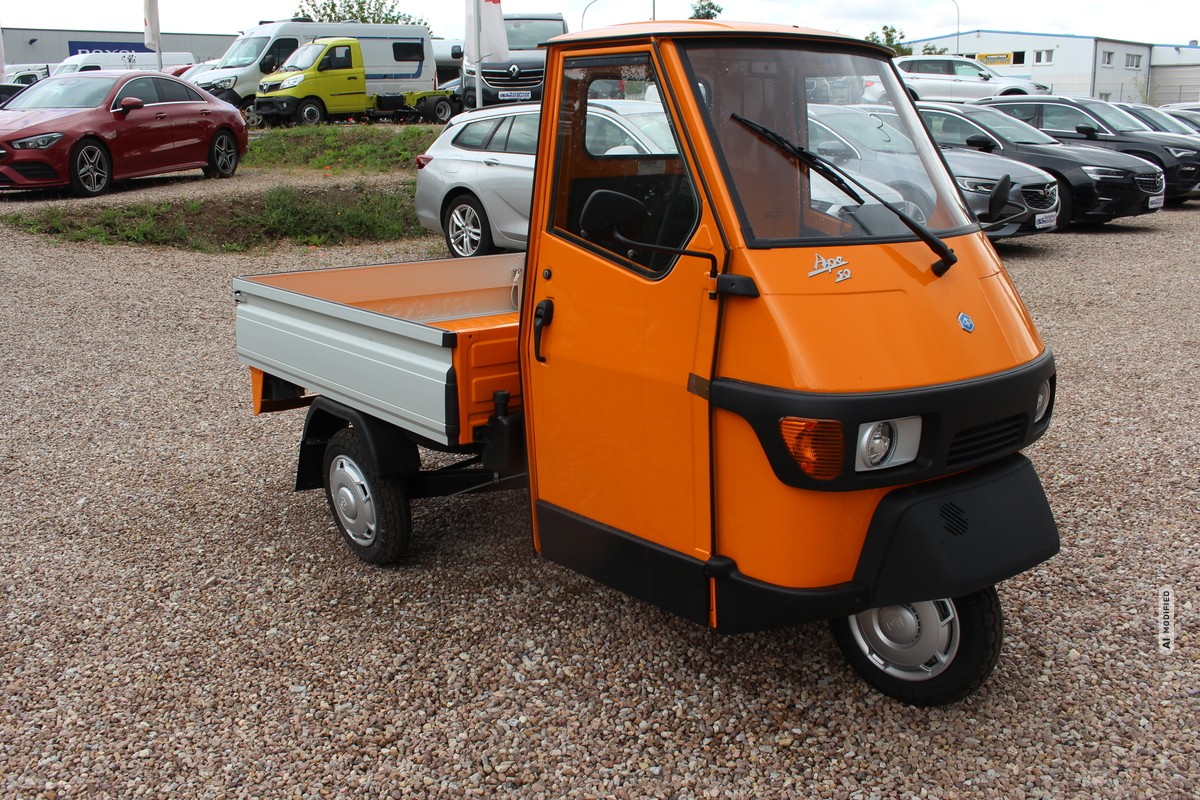 Piaggio APE APE  50 Pritsche Alubordwand