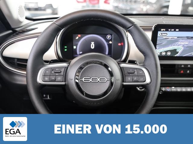 Fiat 600 La Prima Hybrid DCT Navi Massage Sitz LED