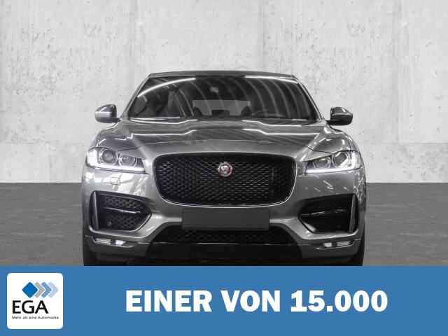 Jaguar F-Pace R-Sport AWD 25d EU6d-T Allrad AHK-abnehmbar Navi Leder Meridian LED Sperr