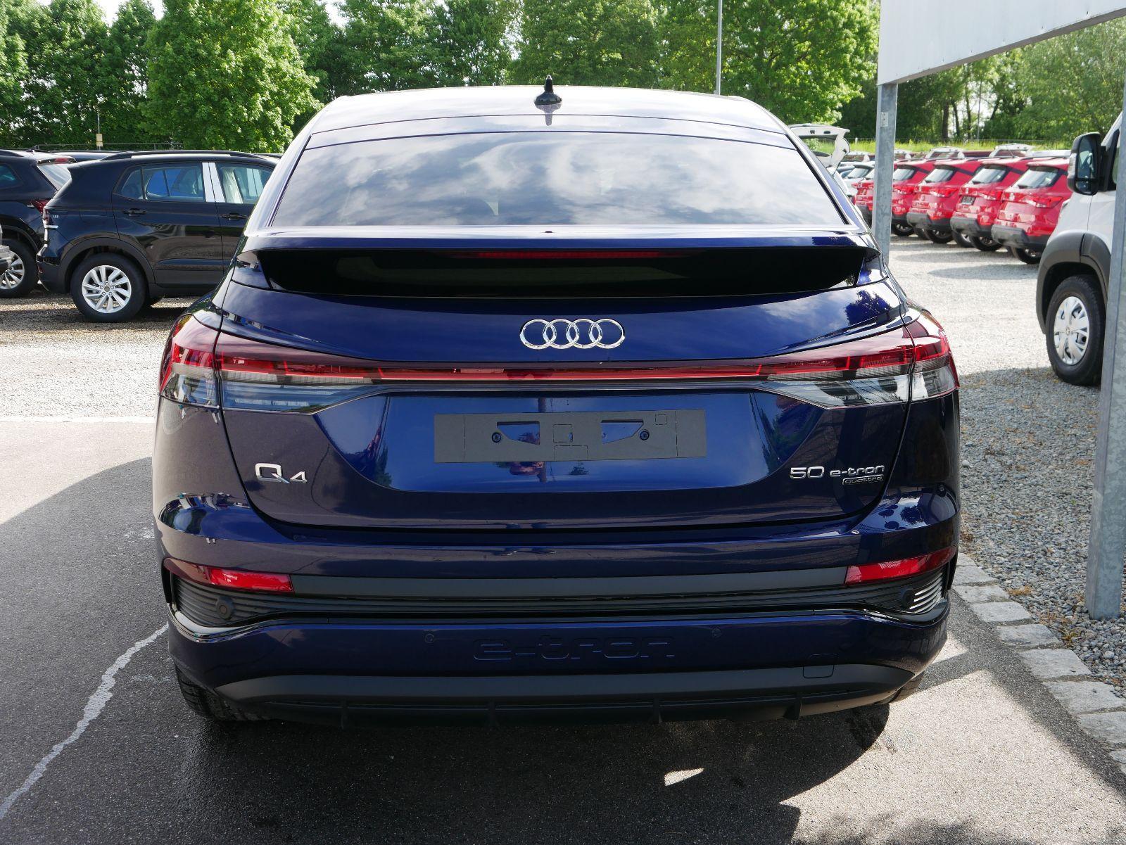 Audi Q4 Sportback 50 e-tron QUATTRO *GARANTIE*NAVI*PANO*MATRIX*SHZ*PDC*LANE ASSIST