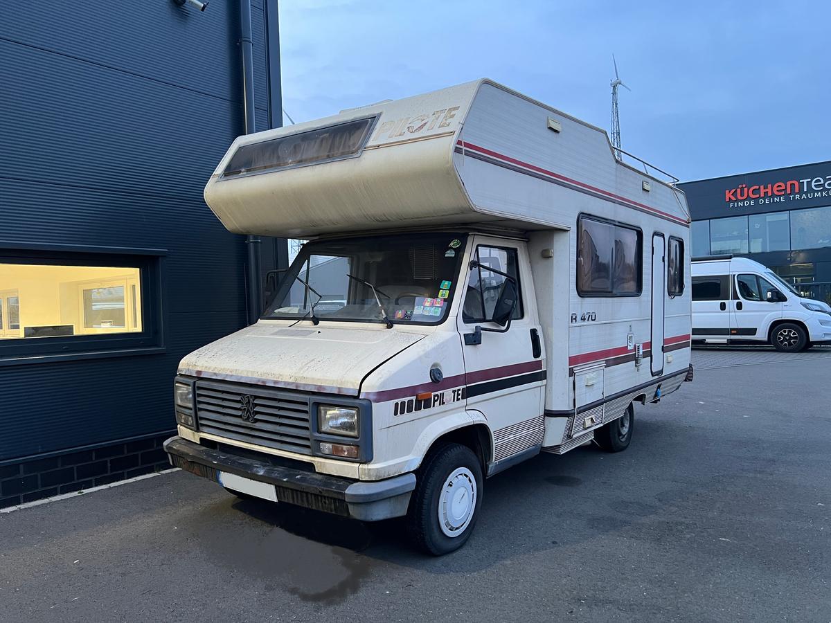 Pilote R 470 Markise+Dachbox+5 Sitze+Für Bastler