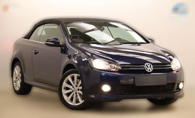 Volkswagen Golf 6 Cabrio 2.0TDI 150PS DSG Exclusive 1.Hand
