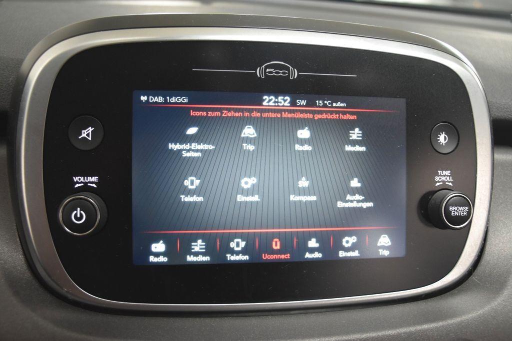 Fiat 500X Club HYB DCT LED UConnect Kamera Tempo DAB
