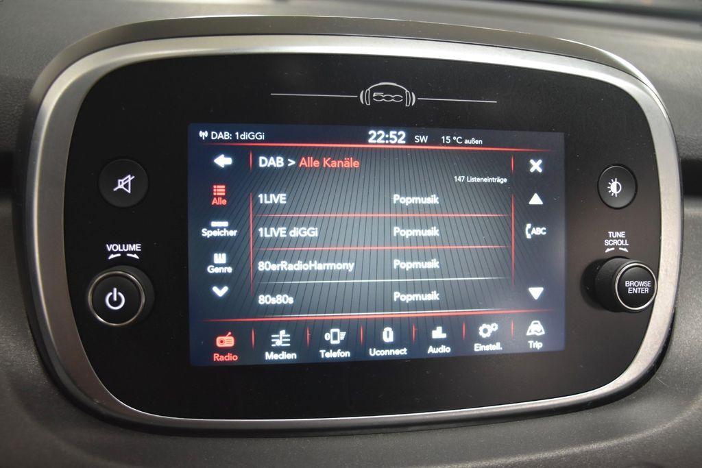 Fiat 500X Club HYB DCT LED UConnect Kamera Tempo DAB