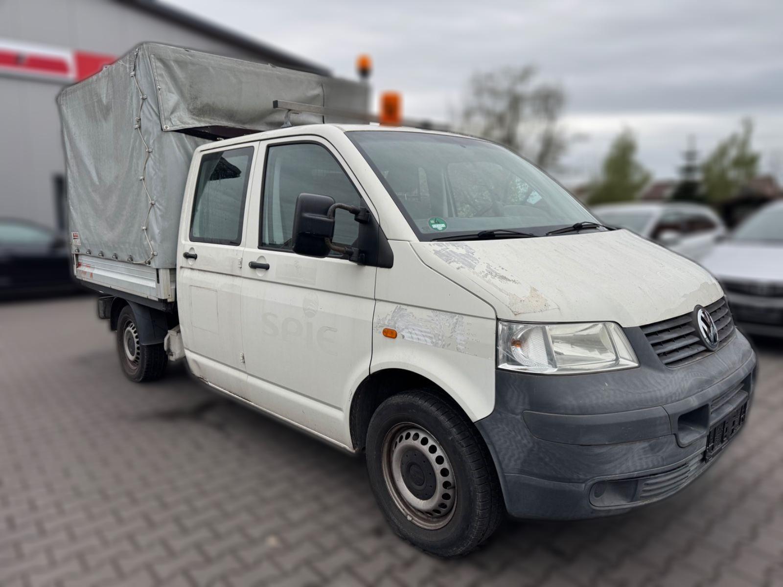 Volkswagen T5 Transporter Pritsche Doppelkabine, HU NEU,1HD