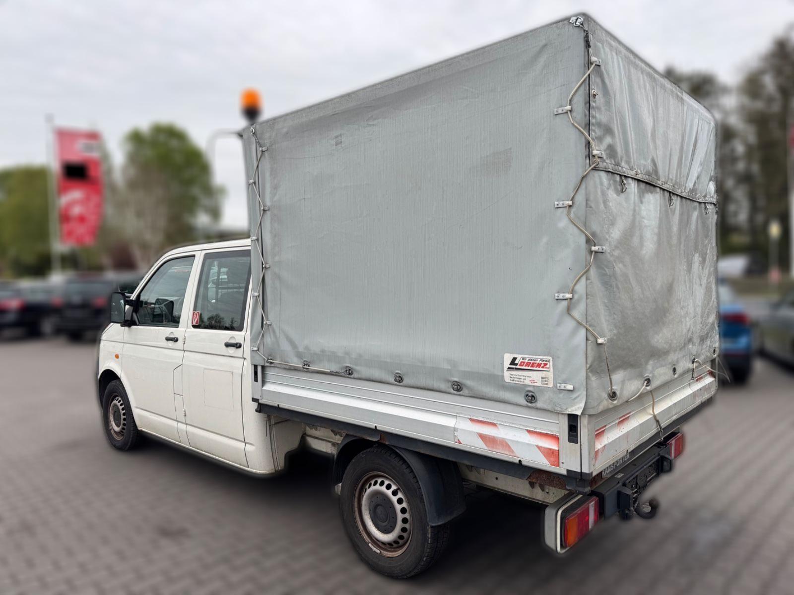 Volkswagen T5 Transporter Pritsche Doppelkabine, HU NEU,1HD