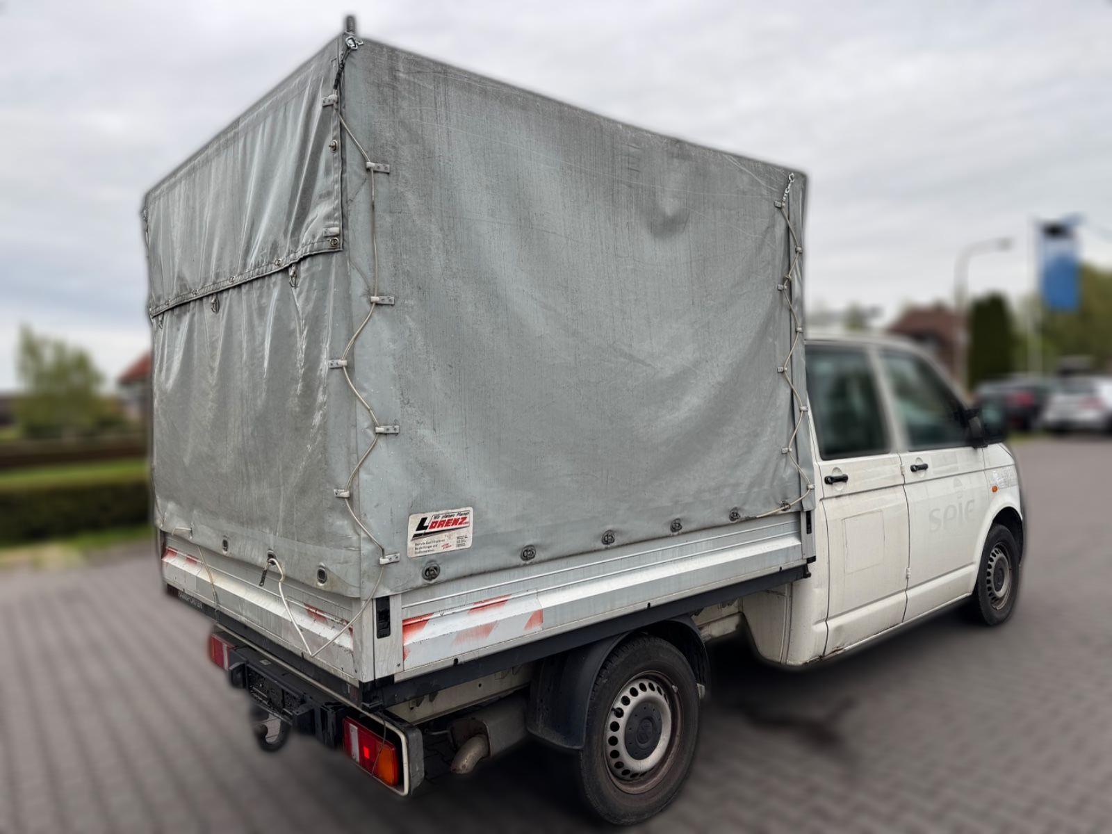 Volkswagen T5 Transporter Pritsche Doppelkabine, HU NEU,1HD