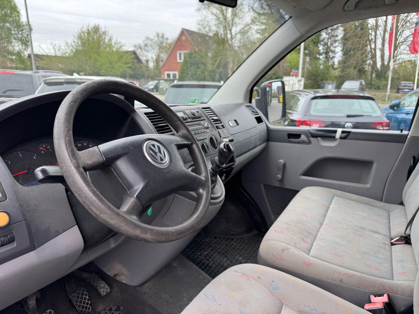 Volkswagen T5 Transporter Pritsche Doppelkabine, HU NEU,1HD