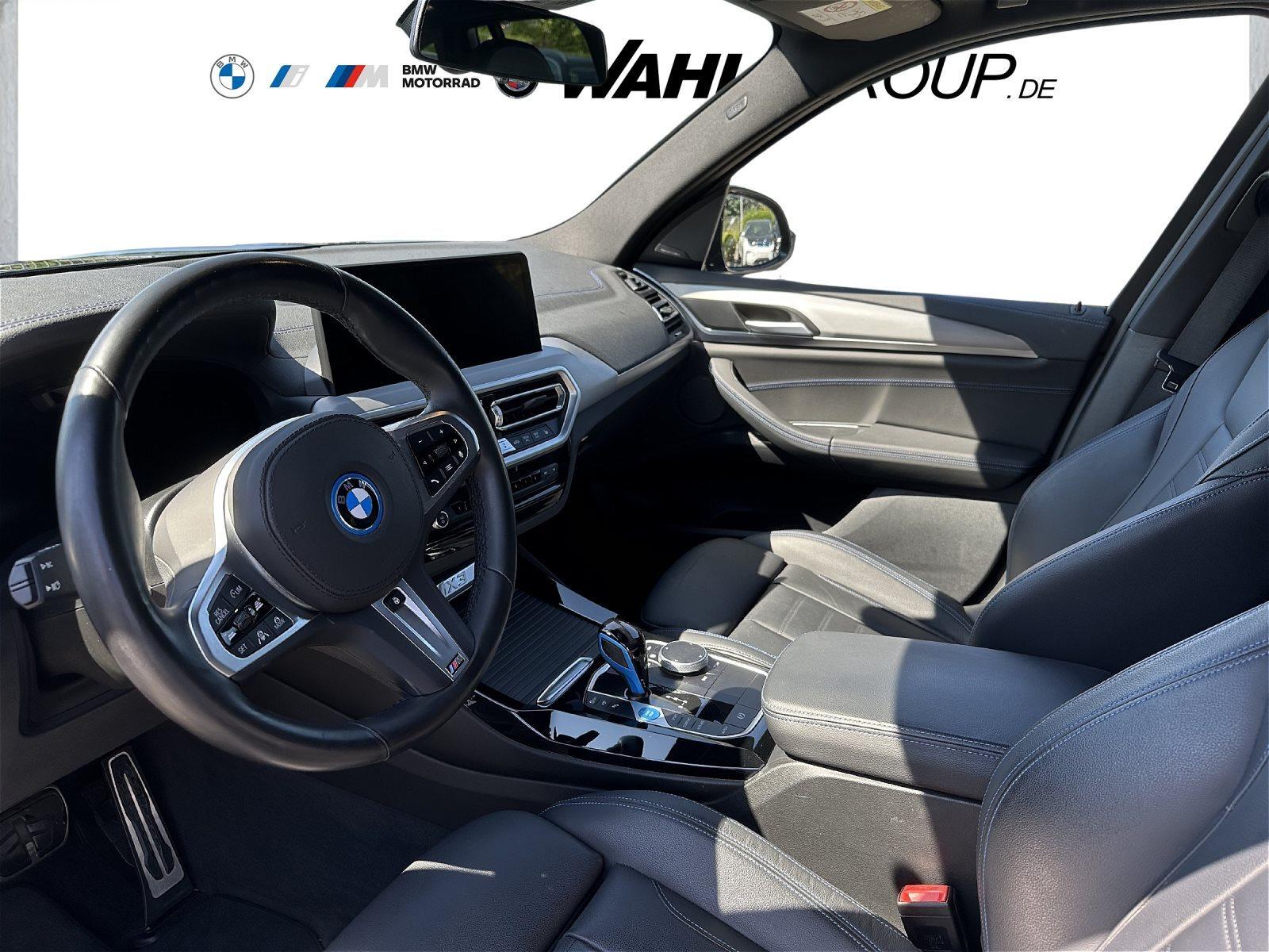 BMW iX3 M SPORT IMPRESSIVE AHK PANO LASER HUD AKUSTIK GESTIK HIFI HK DAB WLAN