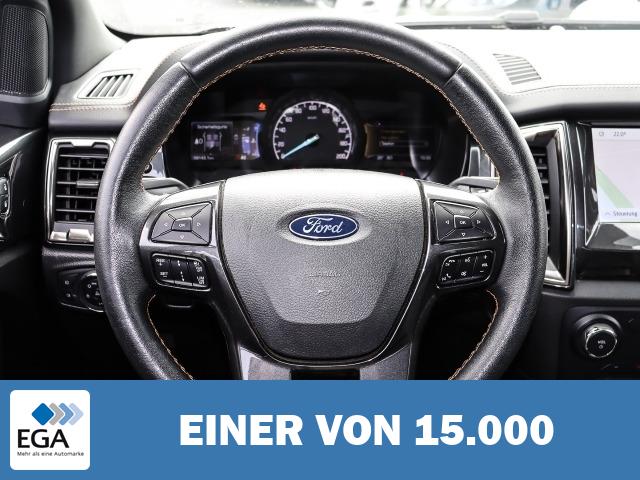 Ford Ranger Wildtrak Doppelkabine 4x4 2.0 TDCi Panther EU6d AHK Navi Leder LED Sperrd