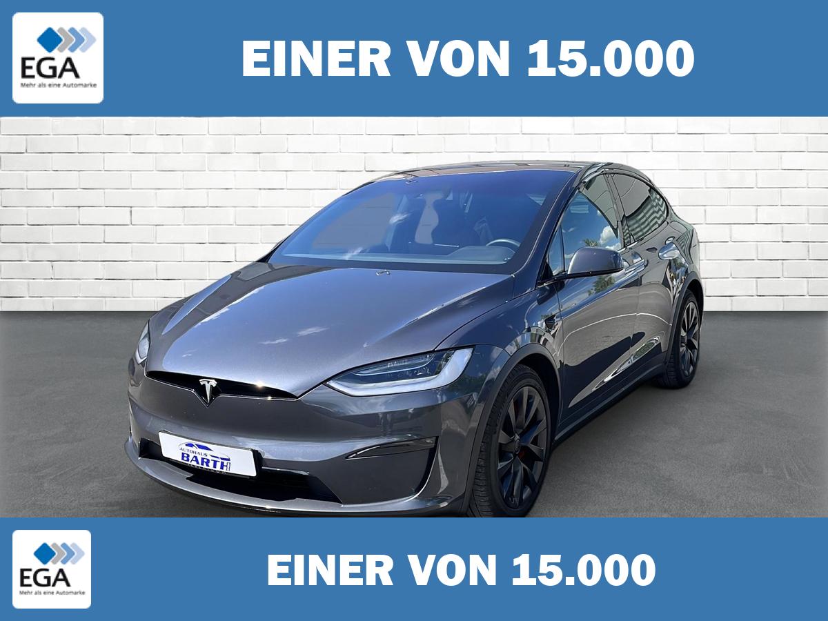Tesla Model X Tri-Motor Plaid *Leder*6 Sitze*Luftfahrwerk*