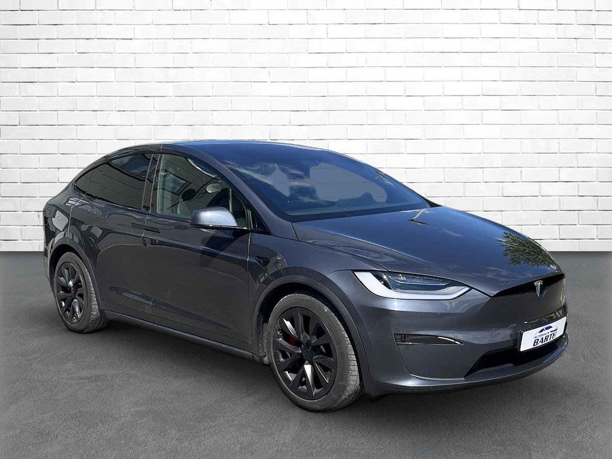 Tesla Model X Tri-Motor Plaid *Leder*6 Sitze*Luftfahrwerk*