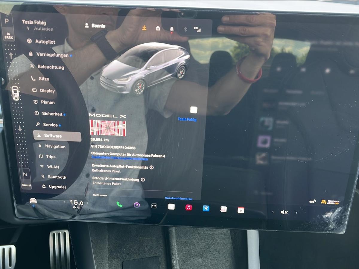 Tesla Model X Tri-Motor Plaid *Leder*6 Sitze*Luftfahrwerk*