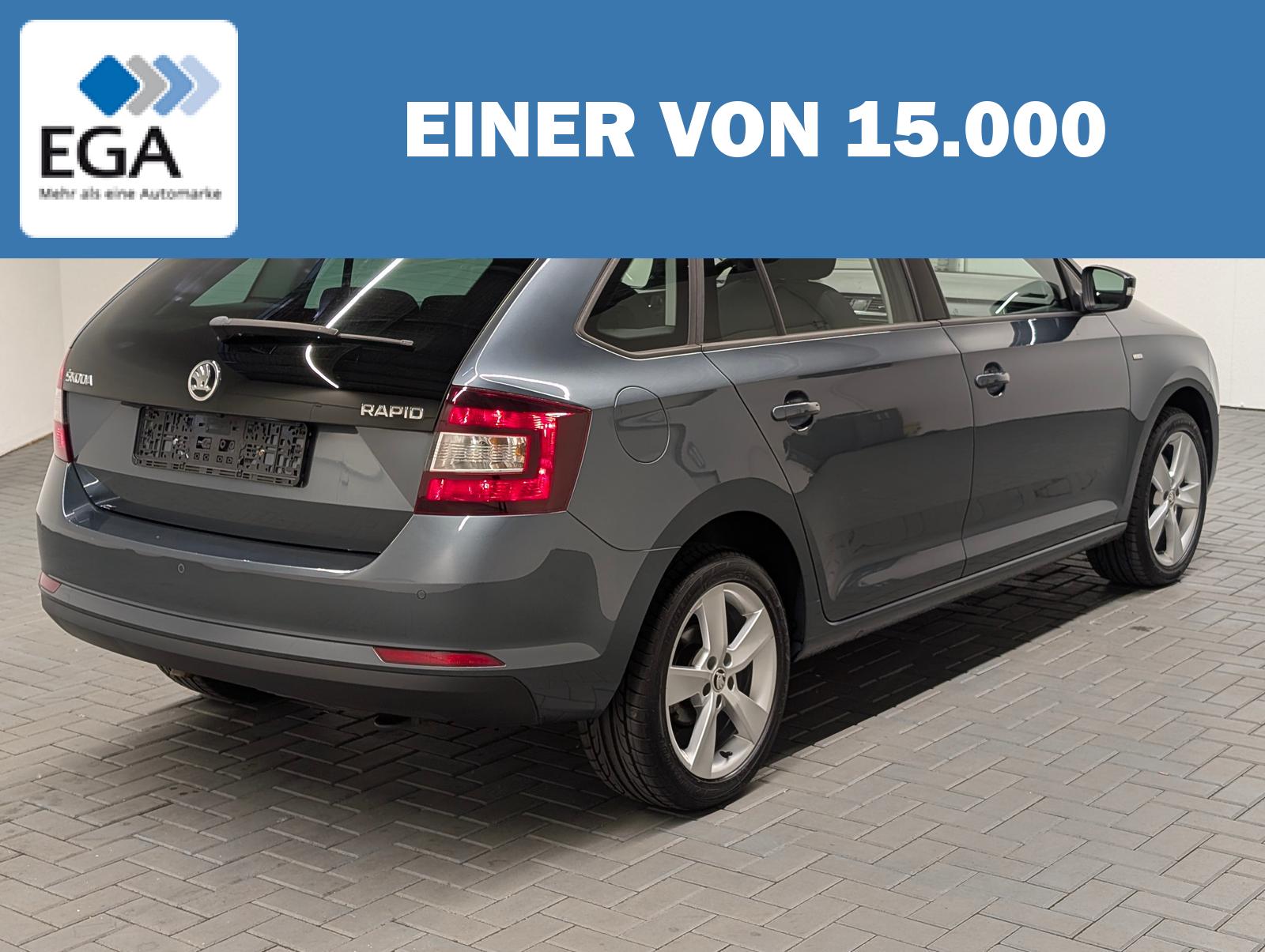 Skoda Rapid Spaceback Clever Bi-Xenon/AHK/Navi/Smart-Link/16-Zoll