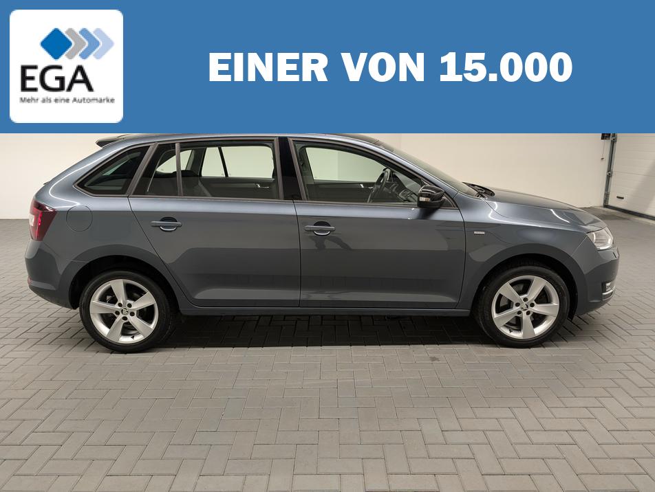 Skoda Rapid Spaceback Clever Bi-Xenon/AHK/Navi/Smart-Link/16-Zoll