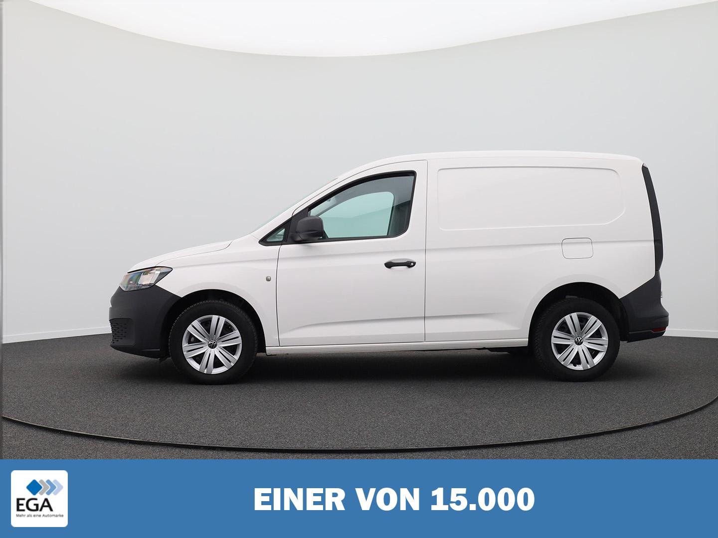 Volkswagen Caddy Cargo Comfort 2.0 TDI 122PS 2-Sitzer AHK Navi Rückf.Kamera PDC v+h Klima V