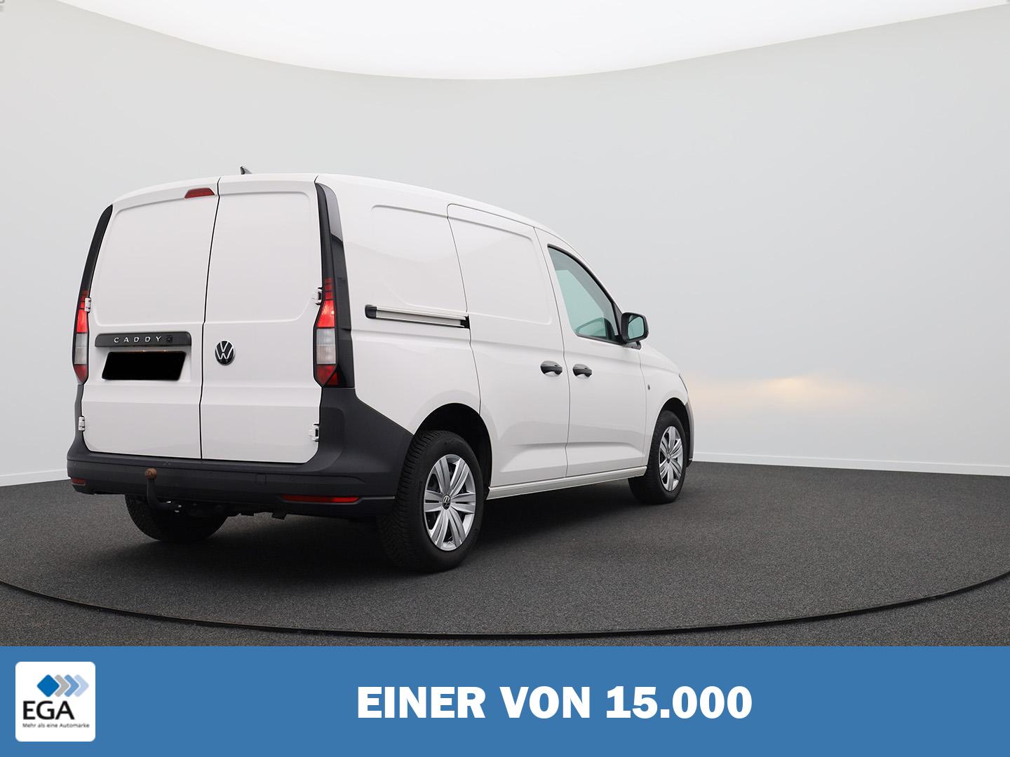 Volkswagen Caddy Cargo Comfort 2.0 TDI 122PS 2-Sitzer AHK Navi Rückf.Kamera PDC v+h Klima V