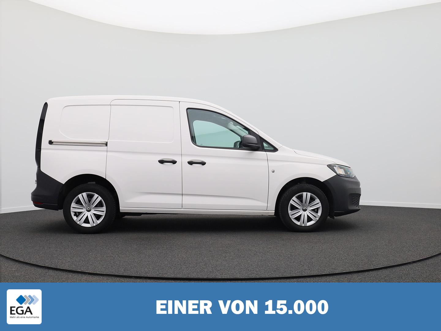 Volkswagen Caddy Cargo Comfort 2.0 TDI 122PS 2-Sitzer AHK Navi Rückf.Kamera PDC v+h Klima V