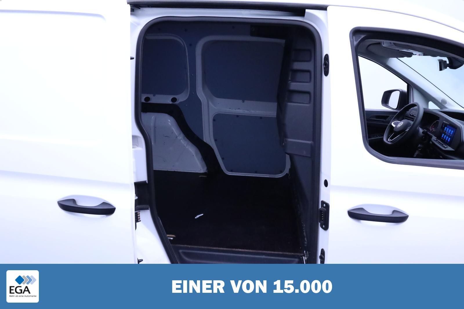 Volkswagen Caddy Cargo Comfort 2.0 TDI 122PS 2-Sitzer AHK Navi Rückf.Kamera PDC v+h Klima V