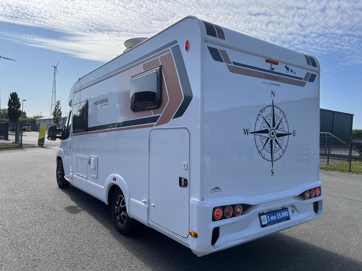 Weinsberg CaraCompact 600 MEG Pepper Standklima+TV+Markise+Wechselrich