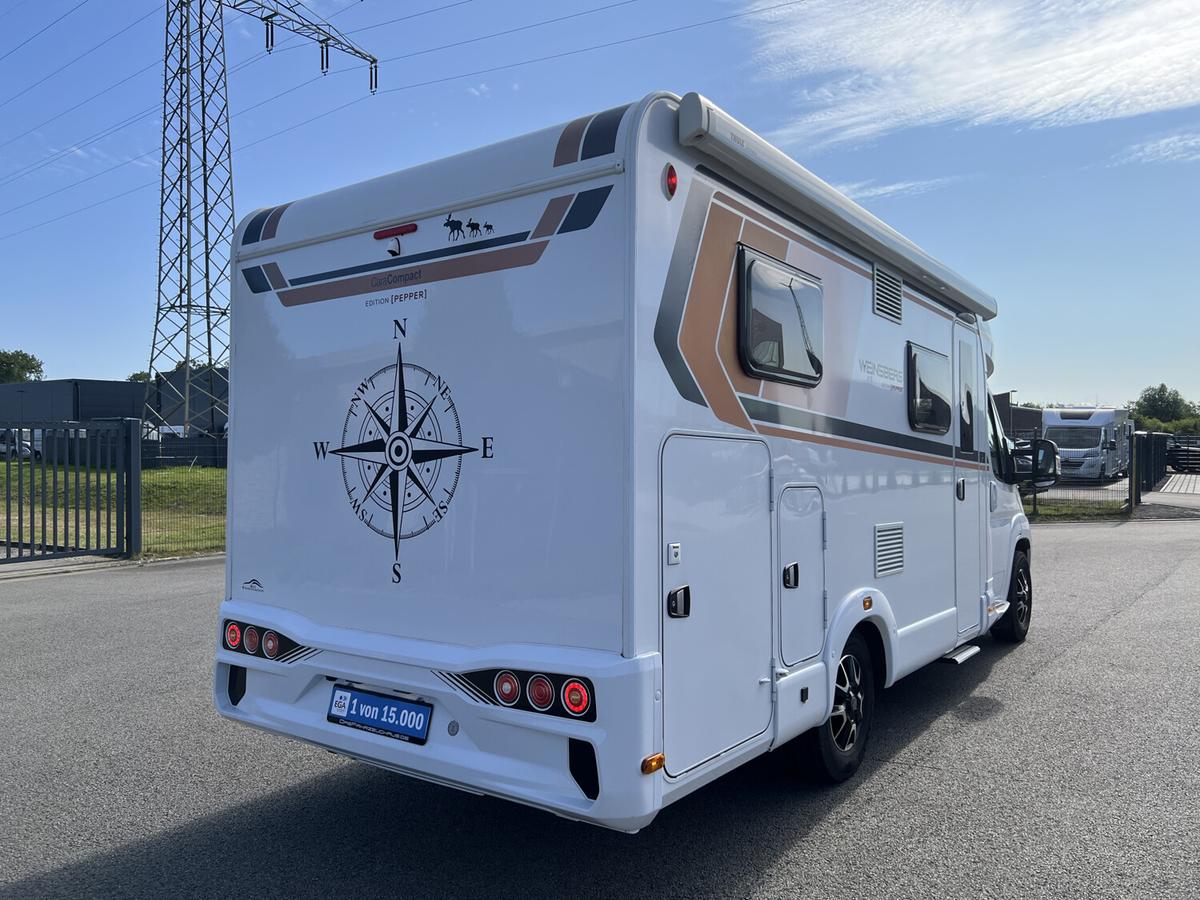 Weinsberg CaraCompact 600 MEG Pepper Standklima+TV+Markise+Wechselrich