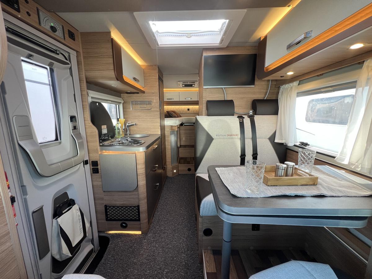 Weinsberg CaraCompact 600 MEG Pepper Standklima+TV+Markise+Wechselrich
