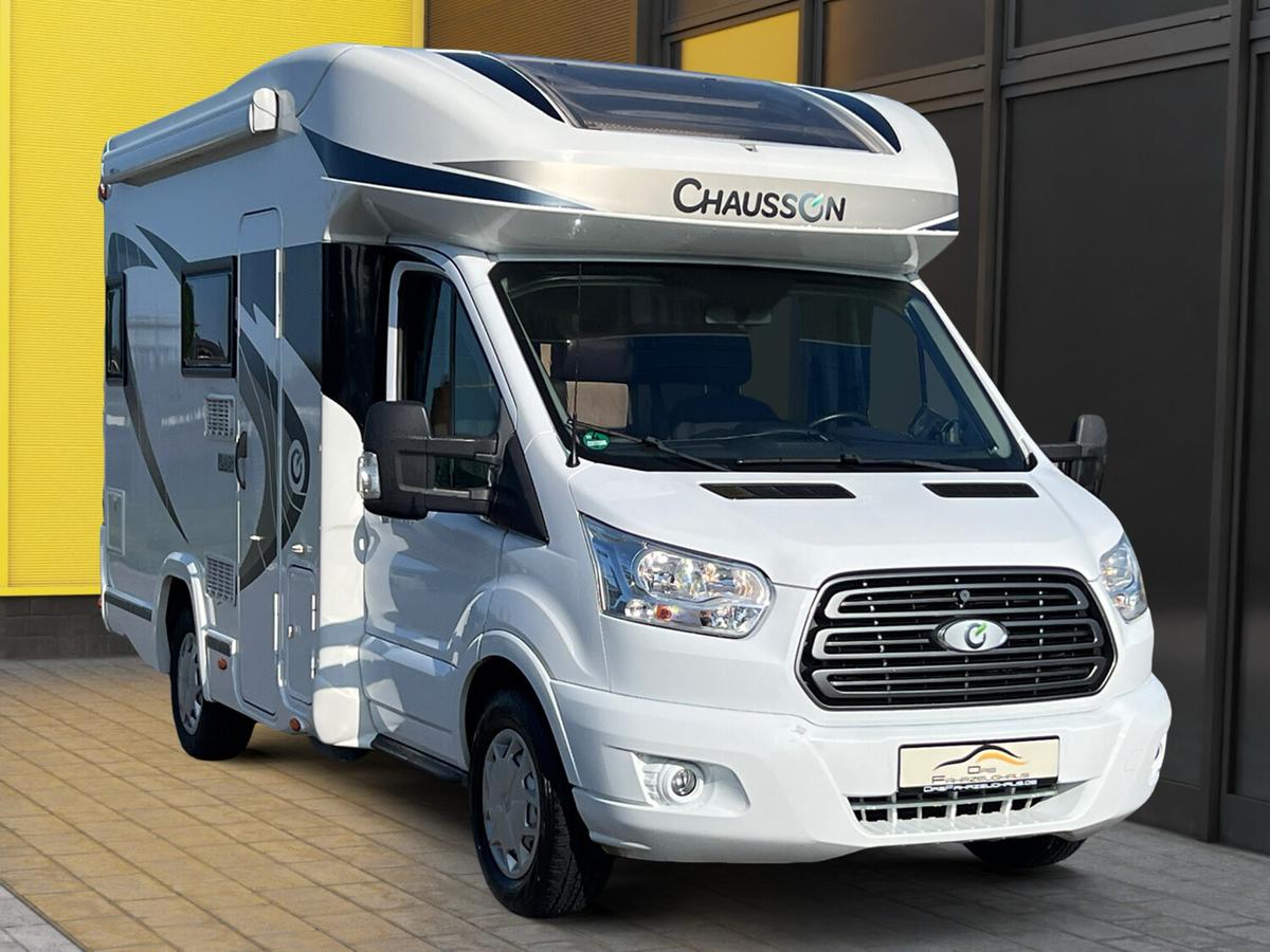Chausson Flash 515 Markise+Hubbett+TV+Kamera+Stützen