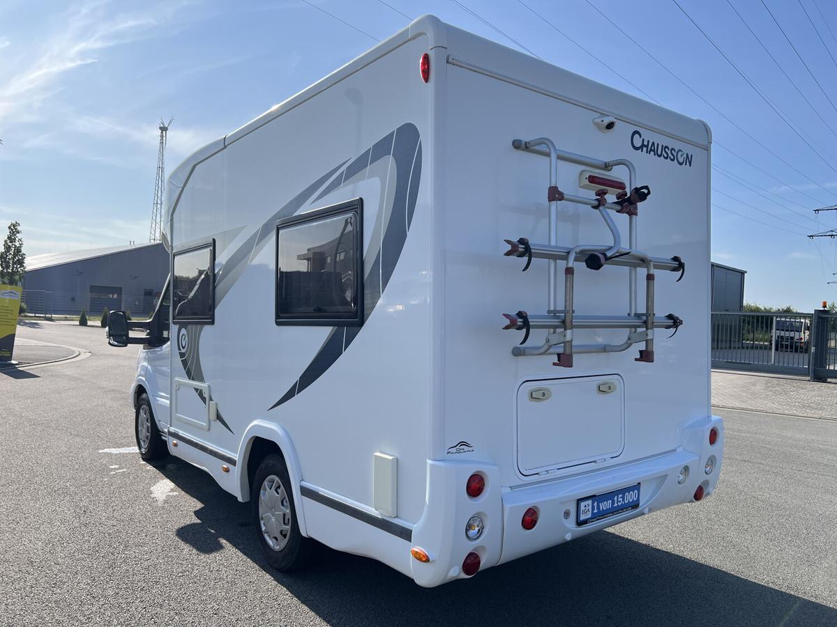 Chausson Flash 515 Markise+Hubbett+TV+Kamera+Stützen