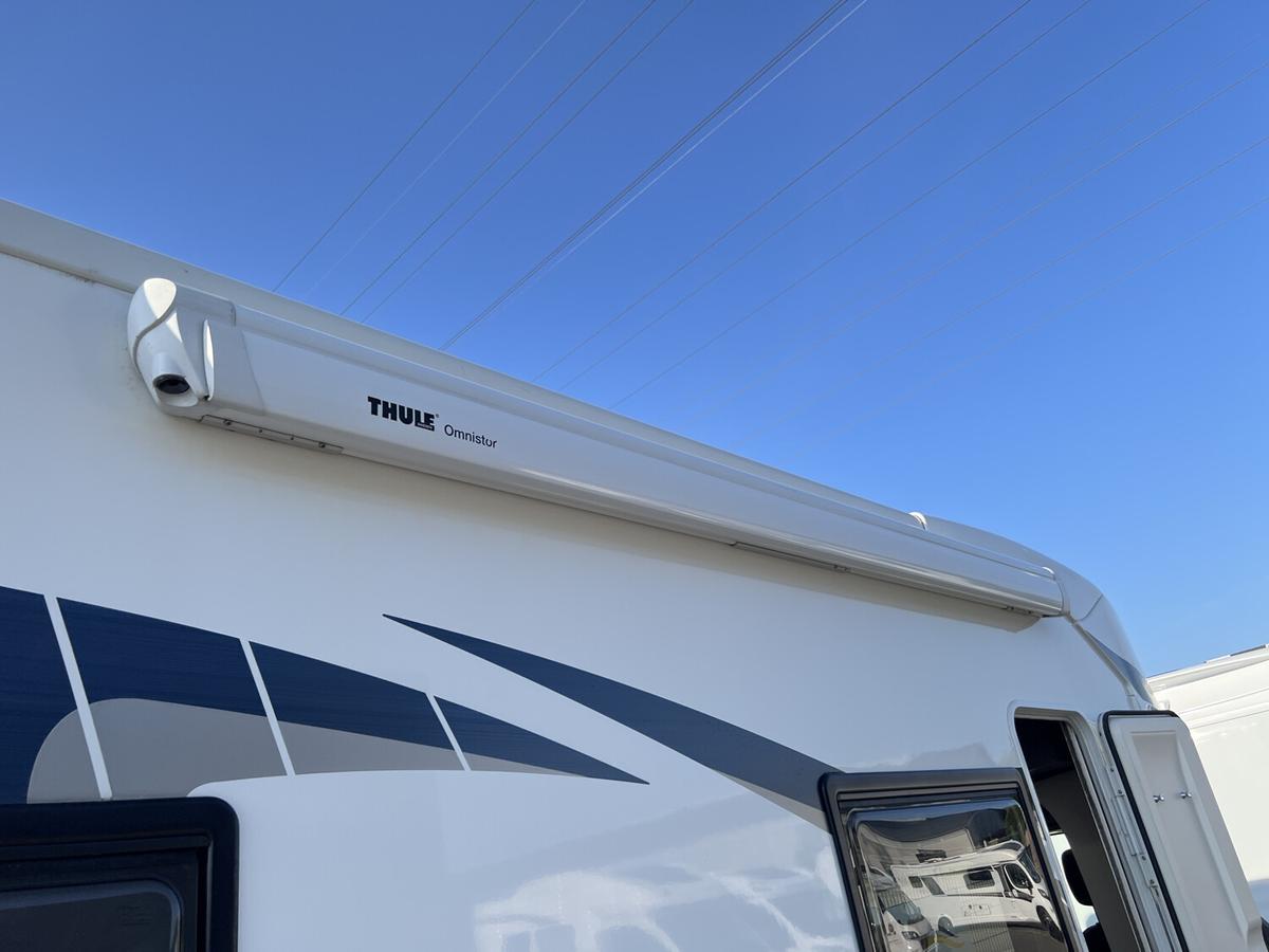 Chausson Flash 515 Markise+Hubbett+TV+Kamera+Stützen
