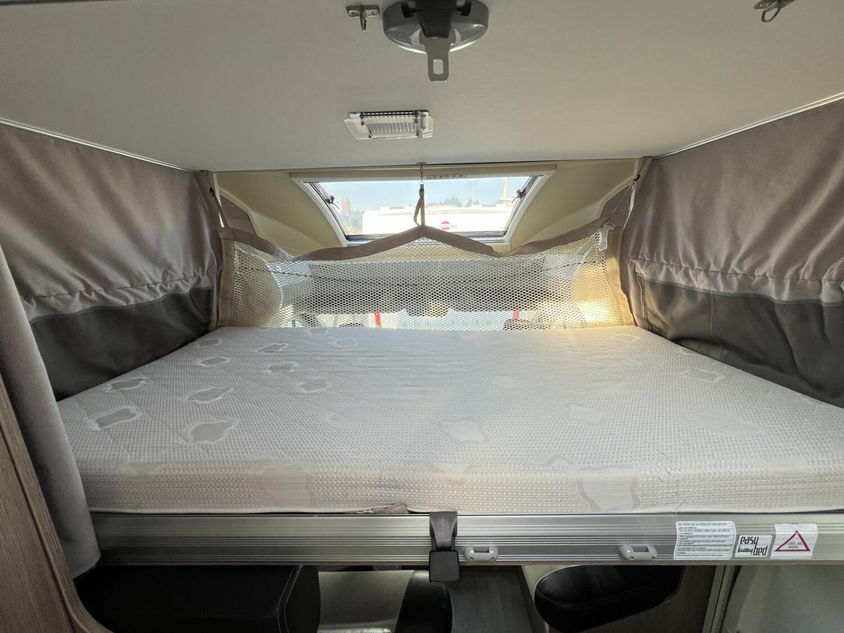 Chausson Flash 515 Markise+Hubbett+TV+Kamera+Stützen