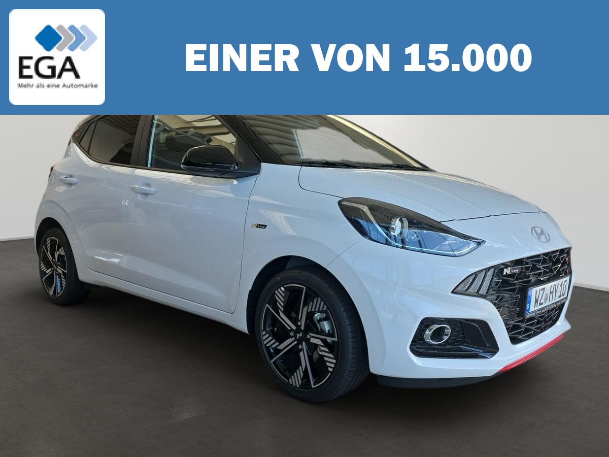 Hyundai i10 N Line Dachlackierung Navi