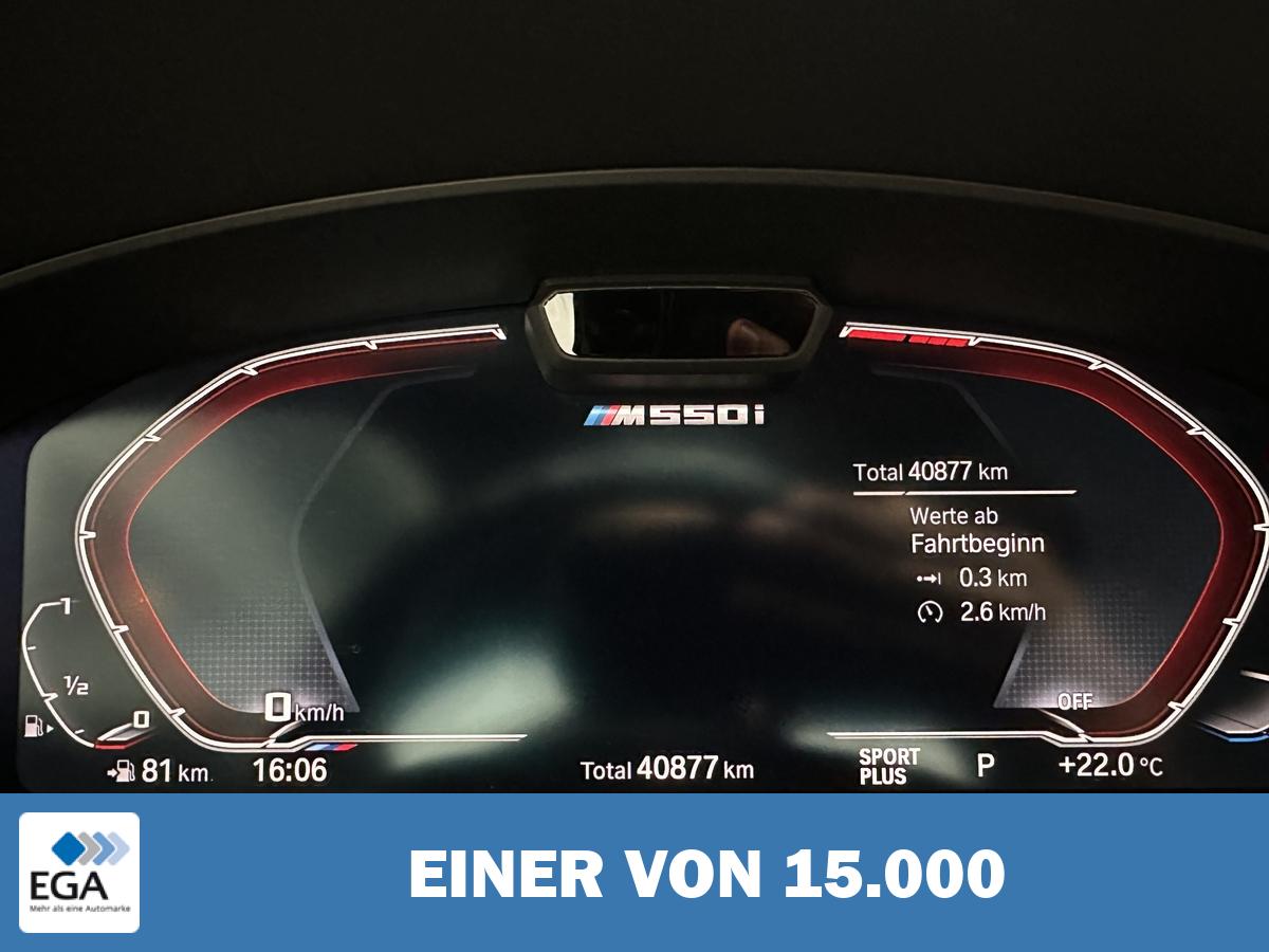BMW M550 i xDrive Laser ACC B&W HUD 360° Standhzg. GSD