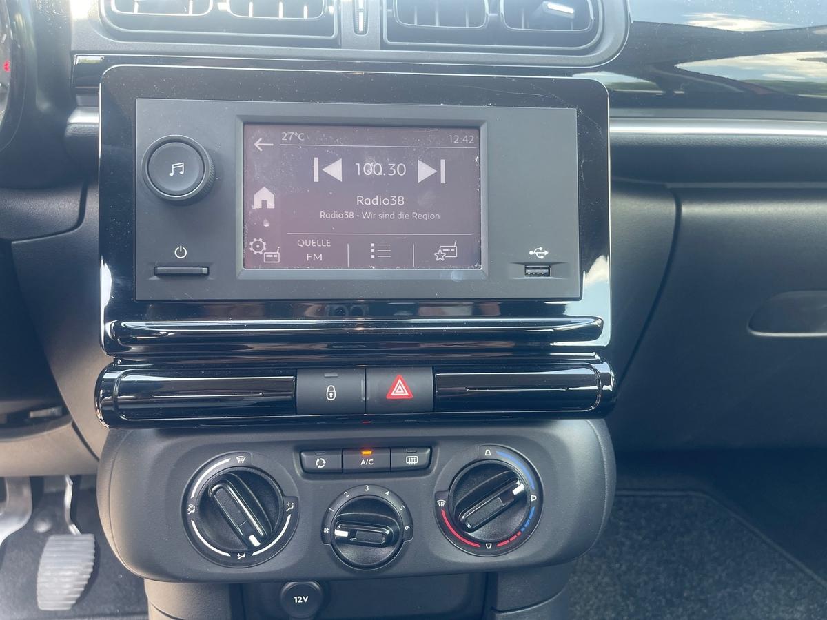 Citroën C3  YOU 1,2! USB+PDC+Klima+Start/Stop+Multifkt.lenkrad