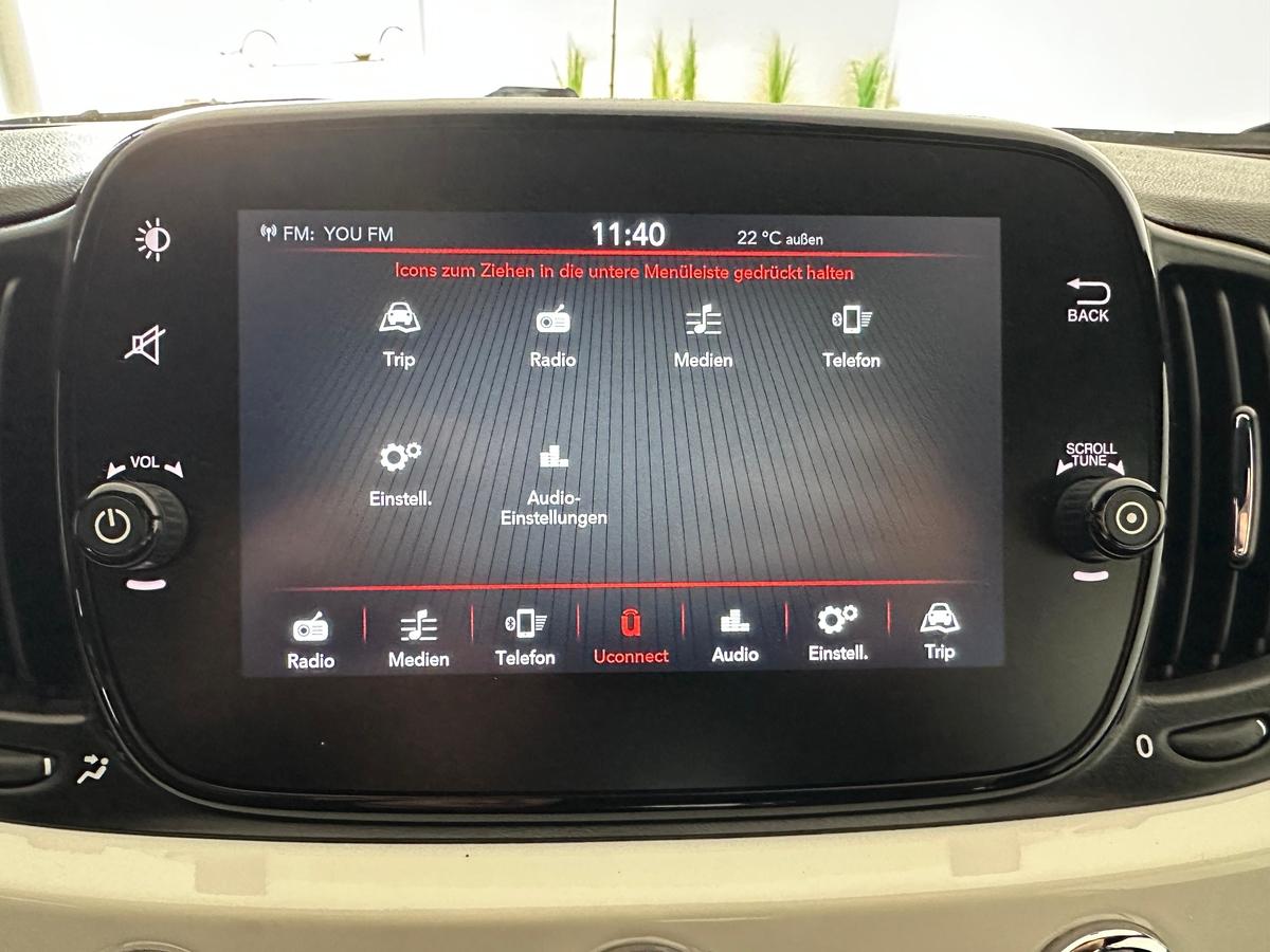 Fiat 500 1.0 Mild Hybrid Club*Allwetter*Tempo*Carplay*