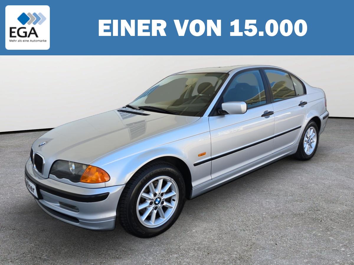 BMW 318 i Lim+Klimaaut.+Glasschiebedach+BMW Radio+Alu+HU/AU NEU