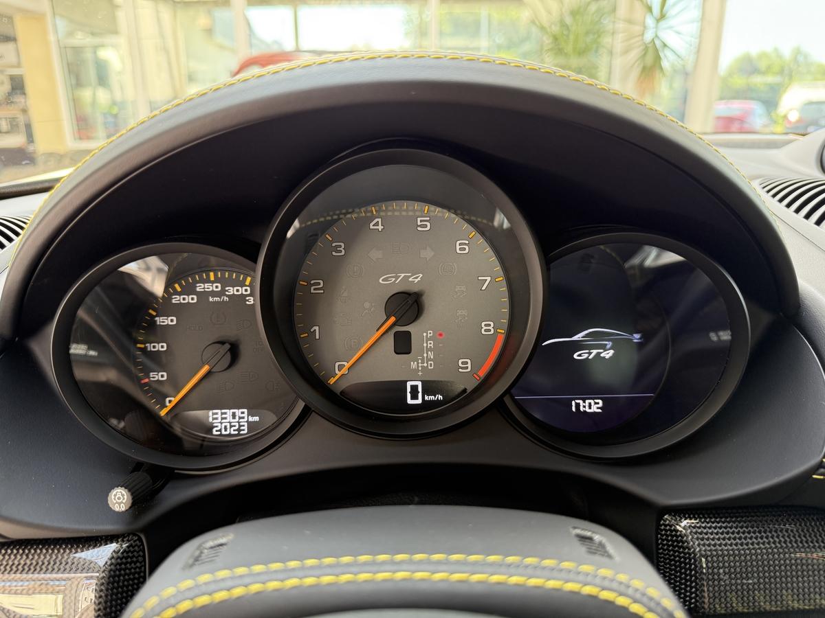 Porsche Cayman 718 GT4 CLUBSPORT*CHRONO*PADM*VTS*