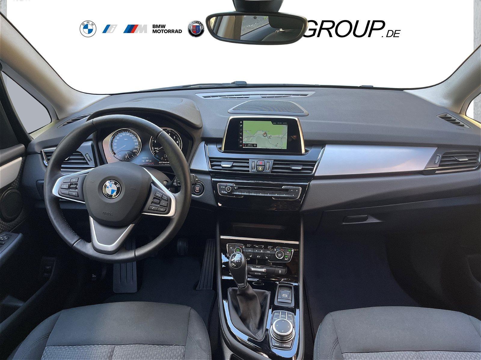 BMW 218i ADVANTAGE NAVI LED GRA PDC DACHRELING HIFI DAB