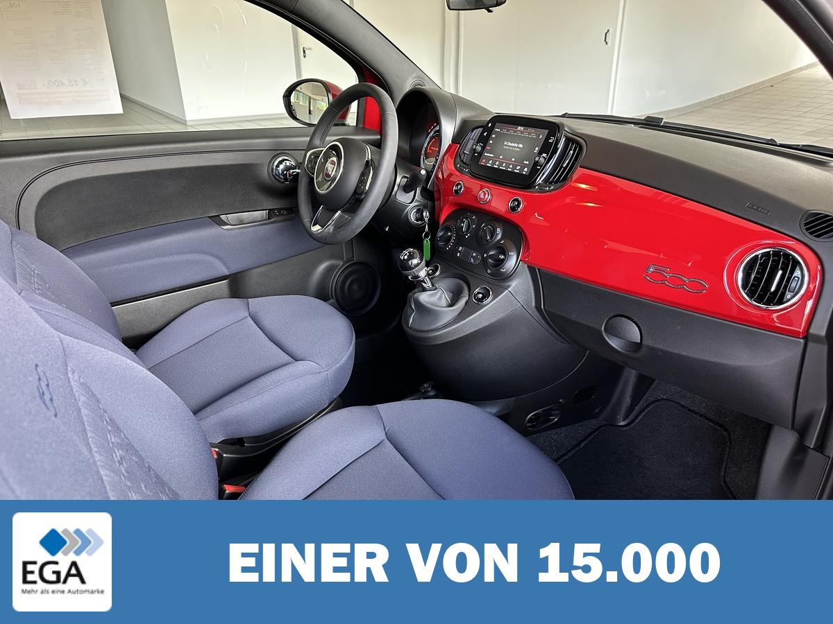 Fiat 500C 1.0 Cabrio Mild Hybrid Club PDC Klima Car Play