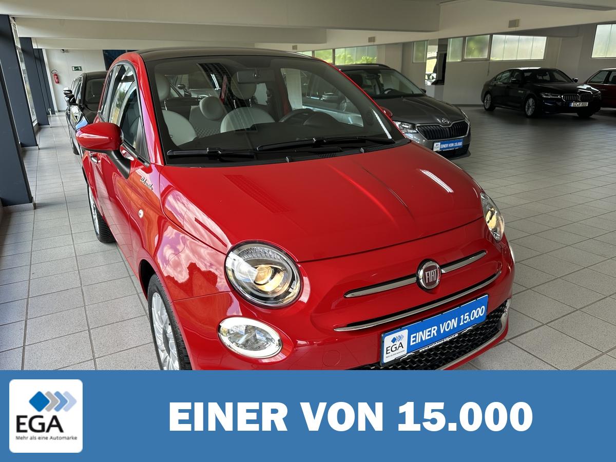 Fiat 500 1.0 Mild Hybrid Dolcevita Pannodach Klima Car Play
