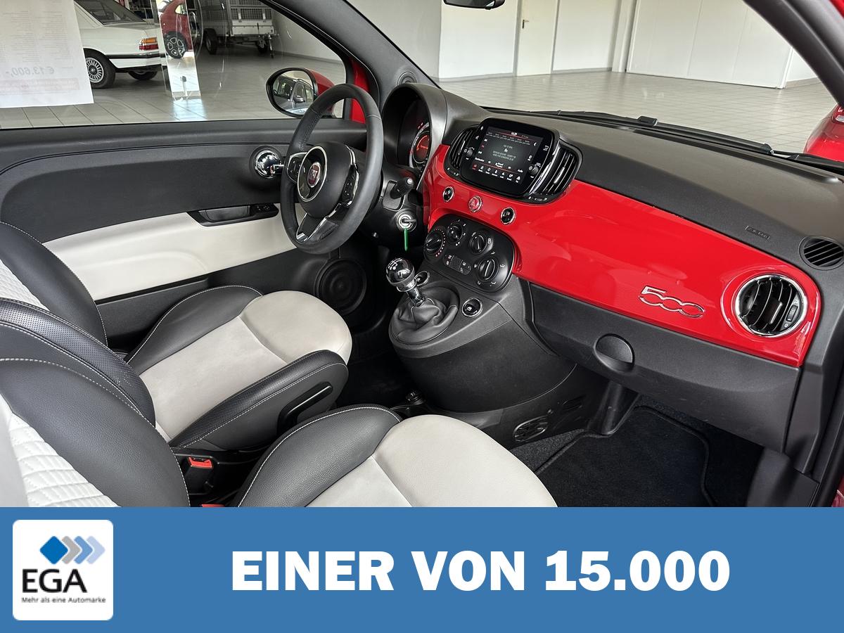 Fiat 500 1.0 Mild Hybrid Dolcevita Pannodach Klima Car Play